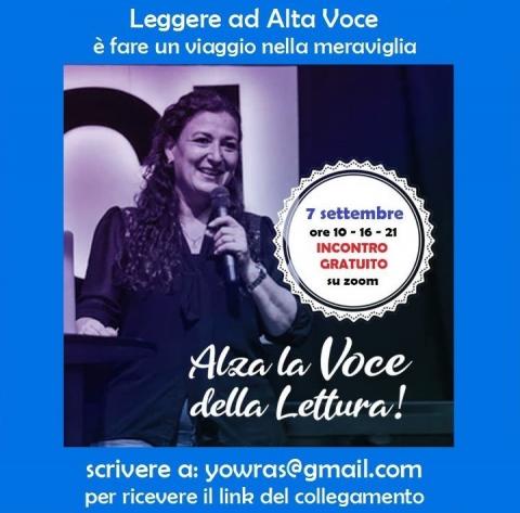 corso di Lettura ad Alta Voce Associazione culturale YOWRAS