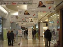 La mostra "Il sentiero dei Poeti" al centro commerciale Le Due Valli di Pinerolo