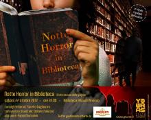 Notte Horror in Biblioteca 27 ottobre 2012 ore 22.00 -  Pinerolo